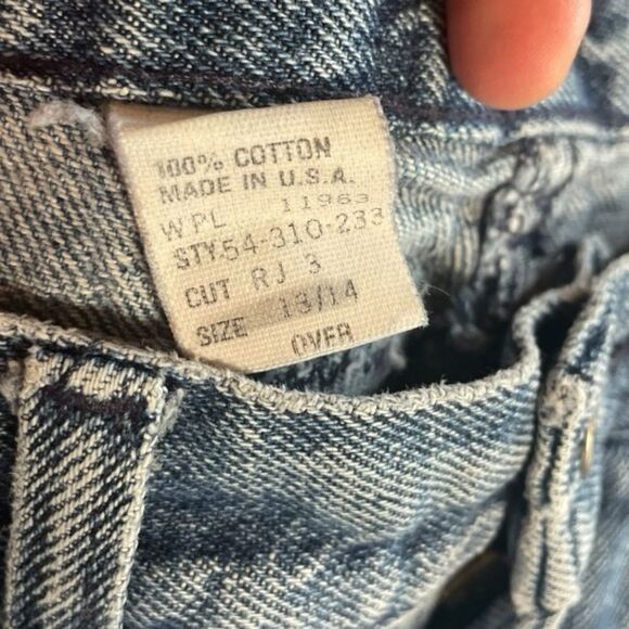 Roper Vintage High Rise Bow Denim 13/14 - Picture 3 of 5